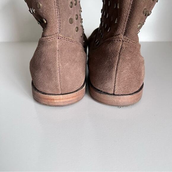 Beek Studded Junco Suede Ankle Boots - Picture 8 of 13